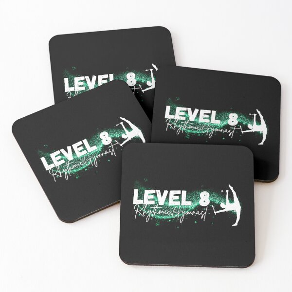 Item preview, Level 8 Rhythmic Gymnast Green & White designed and sold by DSurwill.