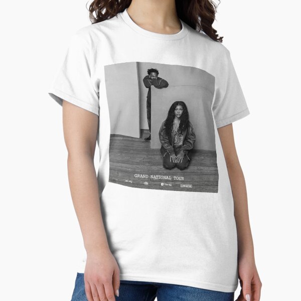 Vista previa del artículo con la obra «Gira GNX de SZA y Kendrick Lamar», diseñado y vendido por Zabuza70.