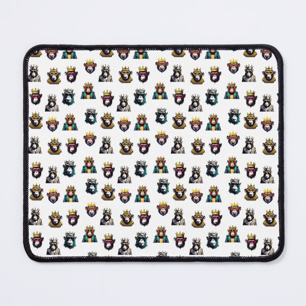 Item preview, Monkey King with Crown and Shades Pattern 3 designed and sold by Tom-Johnson.