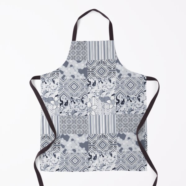 Item preview, White and Greys Quilted Fashion Print Seamless Repeat designed and sold by Sharon Schwalbe.
