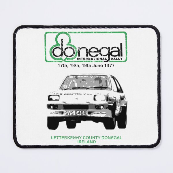 Item preview, Donegal International Rally Letterkenny 1977 designed and sold by REAL IRISH GIFTS.