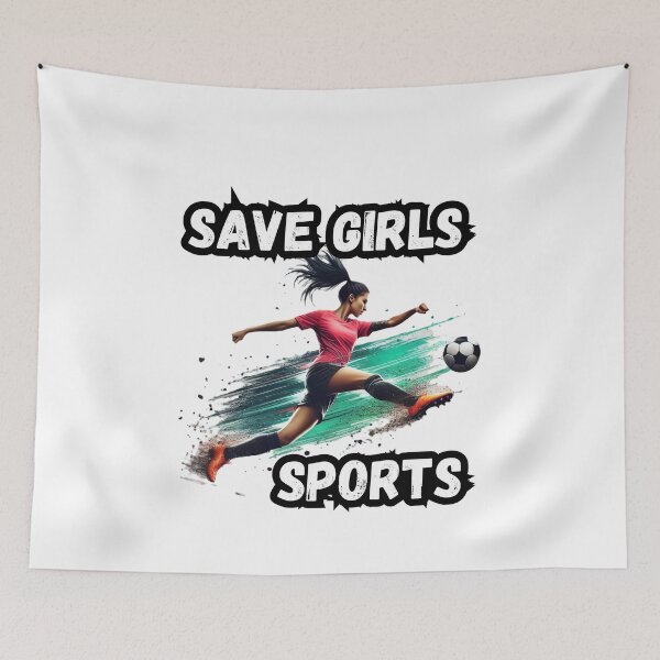 Item preview, Save Girls Sports Female Athletes designed and sold by zingbing.