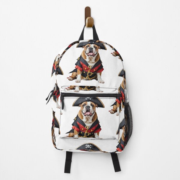 Item preview, Bulldog dog dressed as a pirate humor funny funny designed and sold by Dan9010.
