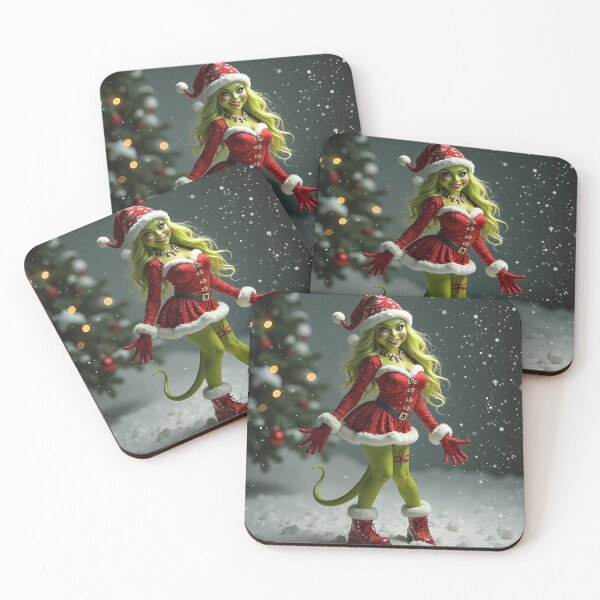 Item preview, Christmas Lady Grinch look designed and sold by Sascha-Heiko.