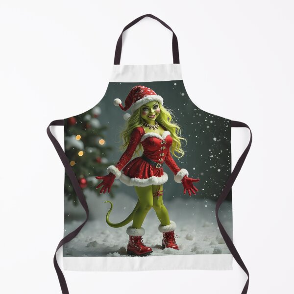 Item preview, Christmas Lady Grinch look designed and sold by Sascha-Heiko.