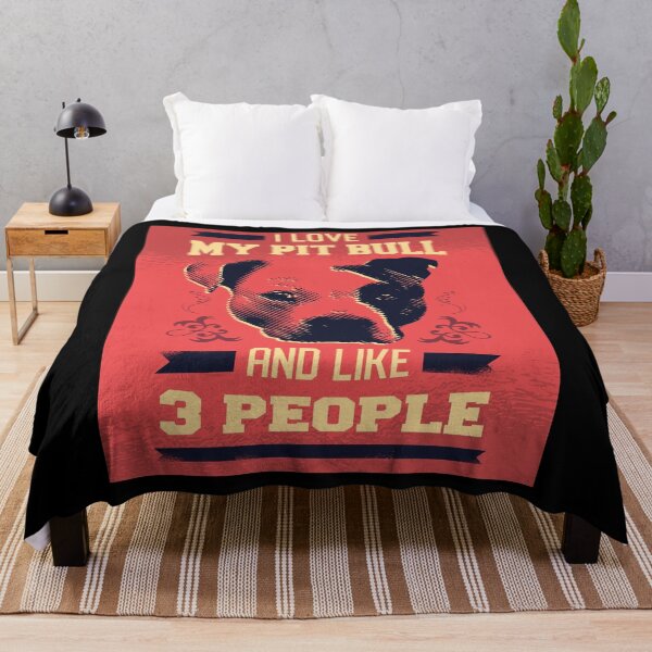 Item preview, I Love My Pit Bull and like 3 people Funny Dog Lover Quote Design designed and sold by DrawHandArt.