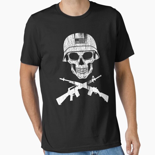 Item preview, skull and guns designed and sold by Sunny6DesignCo.