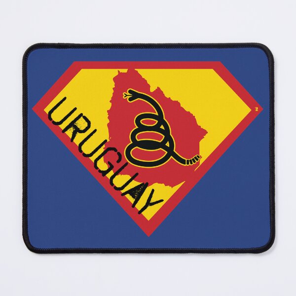 Item preview, URUGUAY Spell Out - Freedom Is The Superpower - Modern Gadsden Snake Flag - Dont Tread On Me SUPERHERO design designed and sold by pelagio.