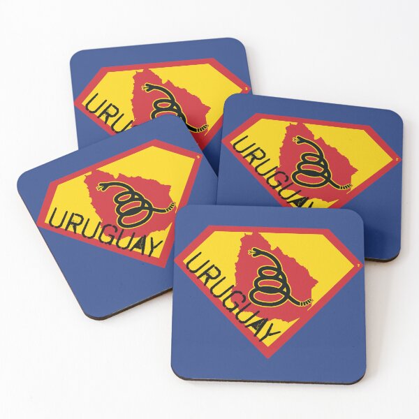 Item preview, URUGUAY Spell Out - Freedom Is The Superpower - Modern Gadsden Snake Flag - Dont Tread On Me SUPERHERO design designed and sold by pelagio.