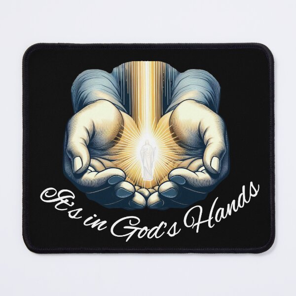 Item preview, Religious Christian t shirt - It's in God's hands designed and sold by LBKdesigns.