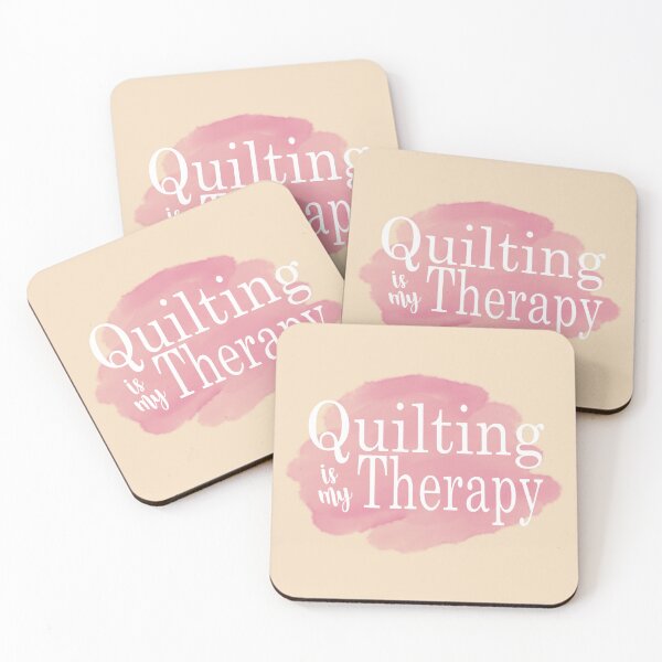 Artikelvorschau, Quilten ist meine Therapie entworfen und verkauft von MarigoldandLily.