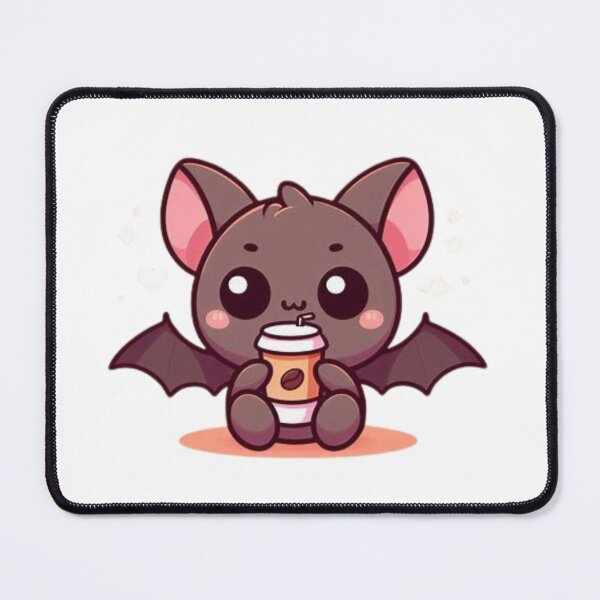 Item preview, bat with coffee designed and sold by Eternalski.
