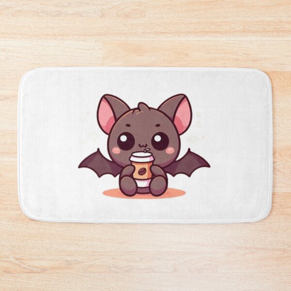 Item preview, bat with coffee designed and sold by Eternalski.