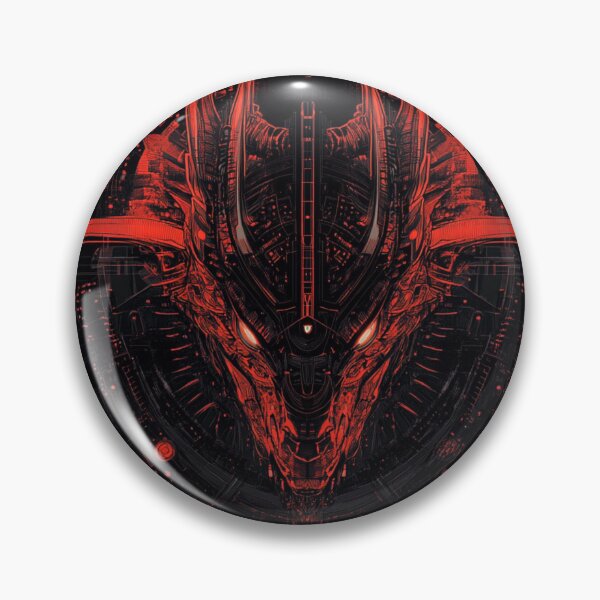 Item preview, Futuristic Dragon designed and sold by NicolasGlowArt.