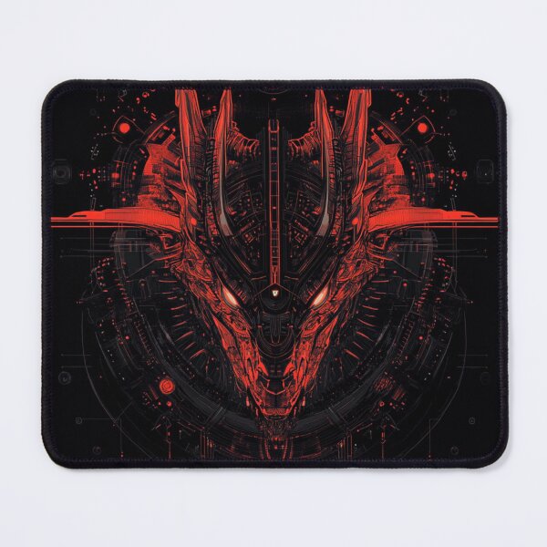 Item preview, Futuristic Dragon designed and sold by NicolasGlowArt.