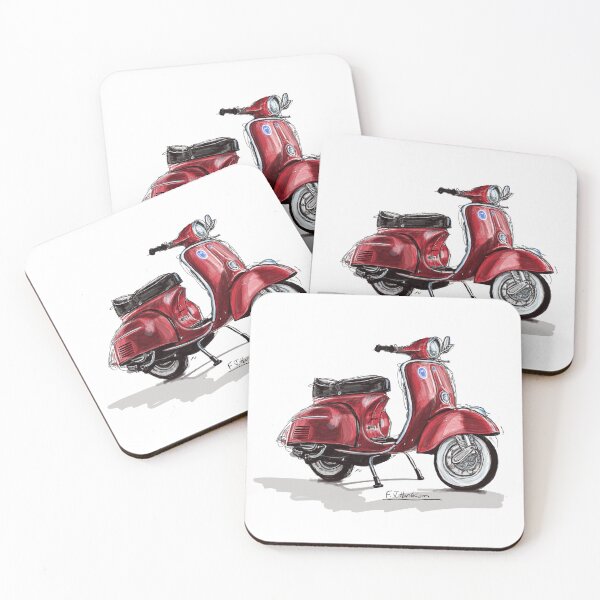 Item preview, Red Italian scooter designed and sold by Francohanekom.