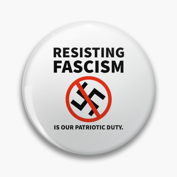 Item preview, Resisting fascism is our patriotic duty  designed and sold by Rachel the Artist .