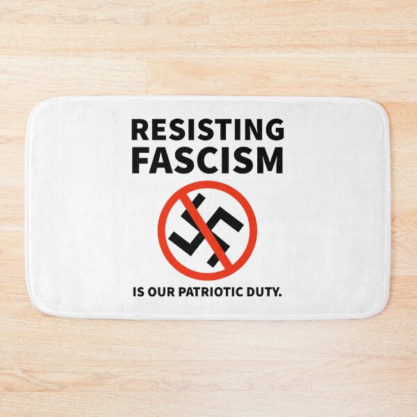 Item preview, Resisting fascism is our patriotic duty  designed and sold by Rachel the Artist .