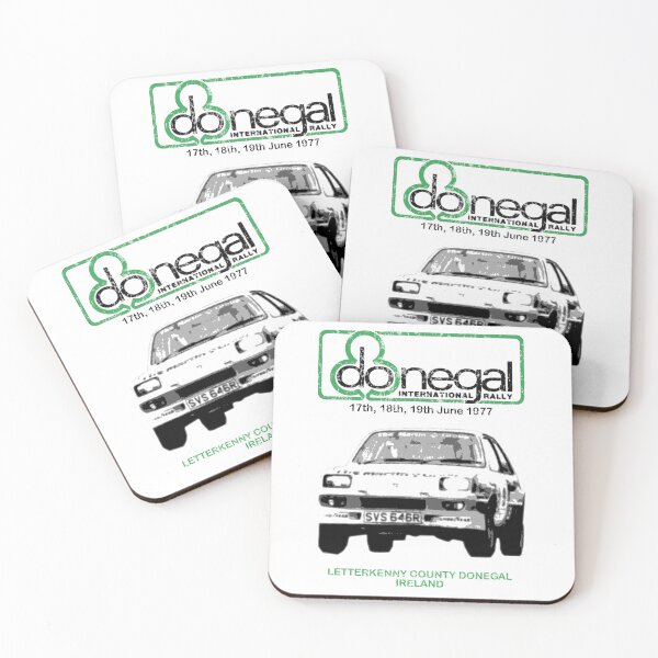 Item preview, Donegal International Rally Letterkenny 1977 designed and sold by REAL IRISH GIFTS.