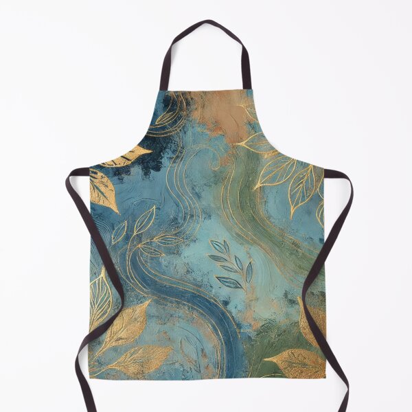 Item preview, Abstract Golden Leaf Artwork Style 13 designed and sold by Oonward2021.