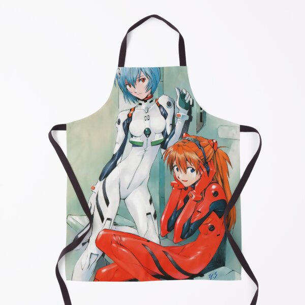 Item preview, Rei & Asuka Neon Genesis Evangelion Art designed and sold by NamaMerch.