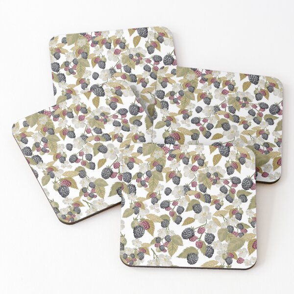 Item preview, Juicy Blackberries-White Large-24A-024-A designed and sold by Cori Lang.