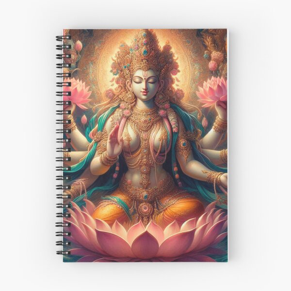 Item preview, Baglamukhi: The Shining Mahavidya of Silence designed and sold by myabstractart _RB.