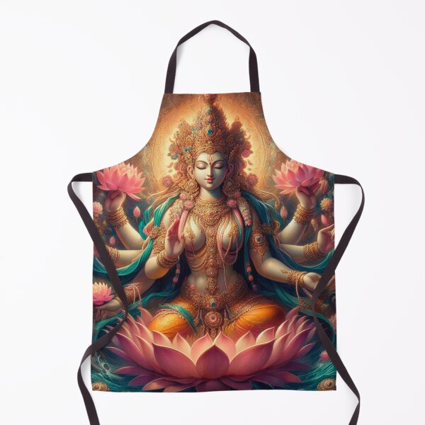 Item preview, Baglamukhi: The Shining Mahavidya of Silence designed and sold by myabstractart _RB.