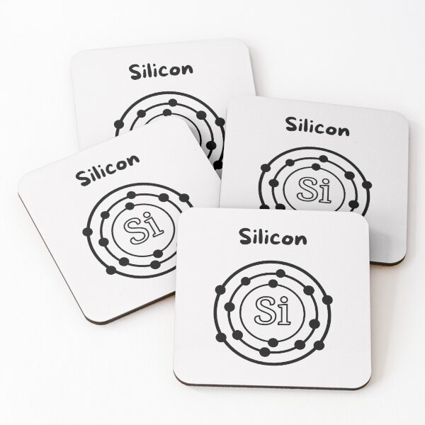 Item preview, Silicon Atomic Number 14 Periodic Table Silicon Electronic Configuration Chemistry designed and sold by Surabhi Jain.