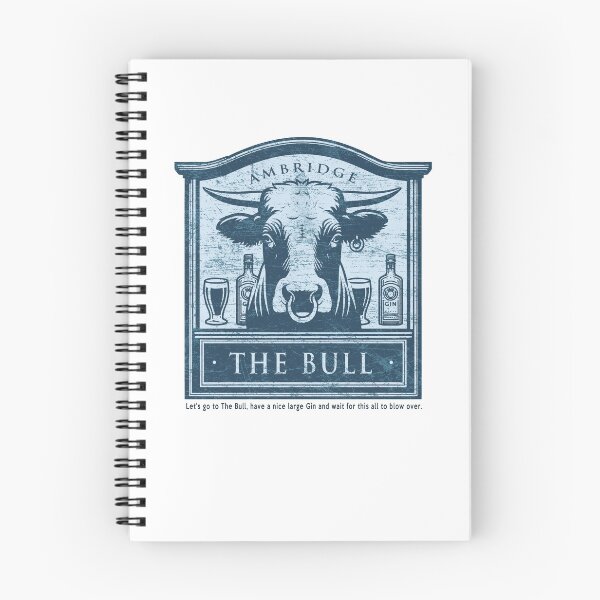 Item preview, Let's go to The Bull and drink Gin! Ambridge Archers Pub designed and sold by shufti.