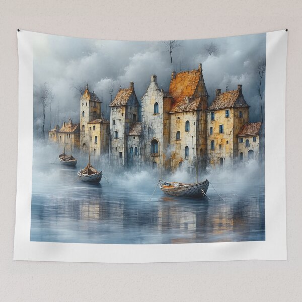 Item preview, Azure Whispers of Homecoming designed and sold by PanoramaPrints.
