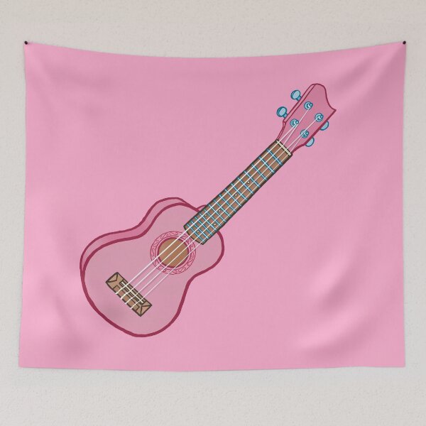 Item preview, Pink ukulele  designed and sold by ElectronicCloud.