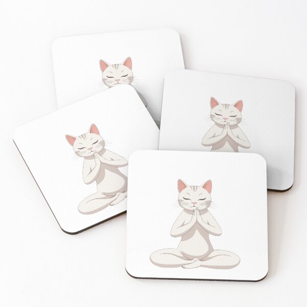 Item preview, Cat Doing Yoga designed and sold by NacreArt.
