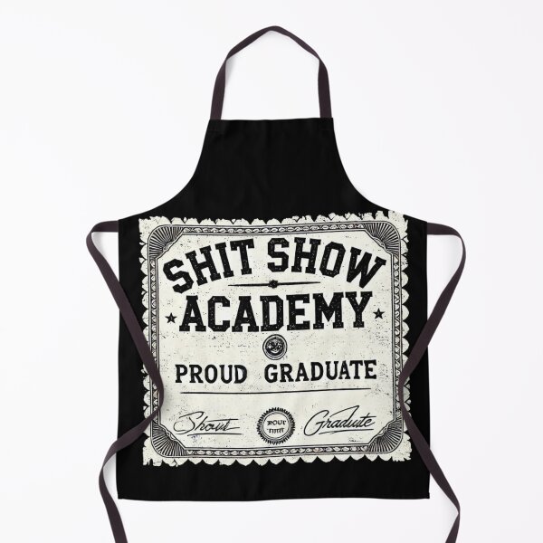 Item preview, Shit Show Academy - Proud Graduate Certificate Design designed and sold by BlankCanvasHaHa.
