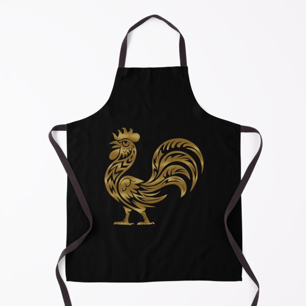 Item preview, The Rooster - Chinese Zodiac - Tribal Gold designed and sold by TrippyOutfitter.