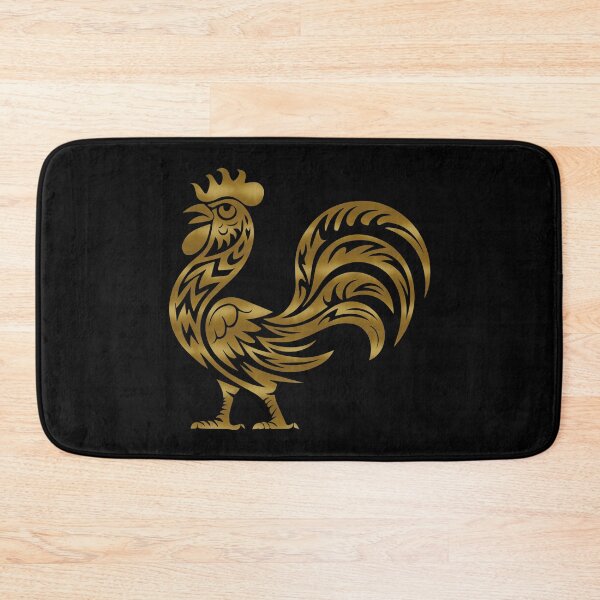 Item preview, The Rooster - Chinese Zodiac - Tribal Gold designed and sold by TrippyOutfitter.