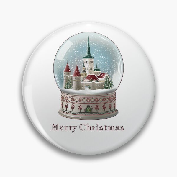 Item preview, Snow Globe Winter for Christmas | Medieval City | Tallinn designed and sold by OndeArt.