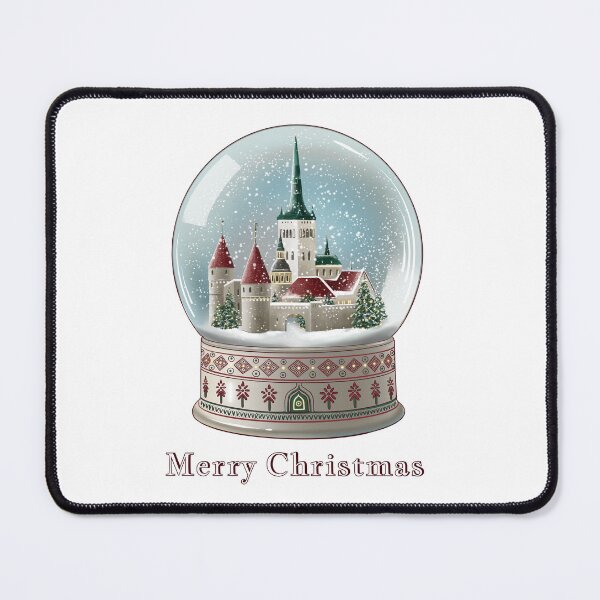 Item preview, Snow Globe Winter for Christmas | Medieval City | Tallinn designed and sold by OndeArt.