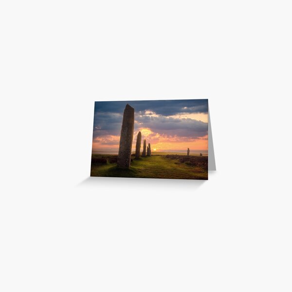 Item preview,  Ring of Brodgar Sunset  Orkney  Isles Scotland designed and sold by PhotosEcosse.