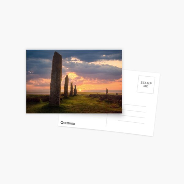 Item preview,  Ring of Brodgar Sunset  Orkney  Isles Scotland designed and sold by PhotosEcosse.