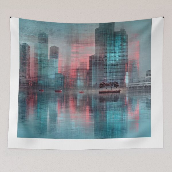Item preview, Urban Dreamscape Reflections designed and sold by PanoramaPrints.