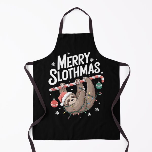 Item preview, Merry Slothmas Christmas Sloth designed and sold by DomTeesHaven.