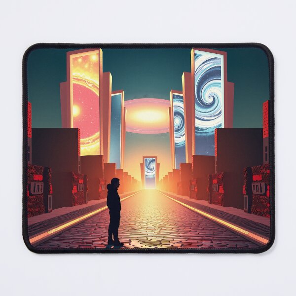 Item preview, Mystical Neon Pathway designed and sold by PanoramaPrints.