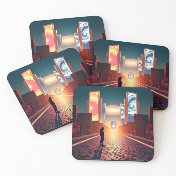 Item preview, Mystical Neon Pathway designed and sold by PanoramaPrints.