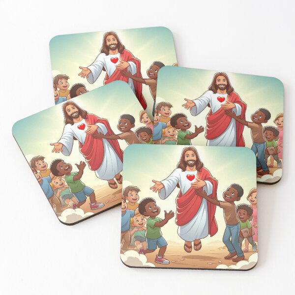 Item preview, Jesus Spreading Love to the People of the World designed and sold by JesusClub.