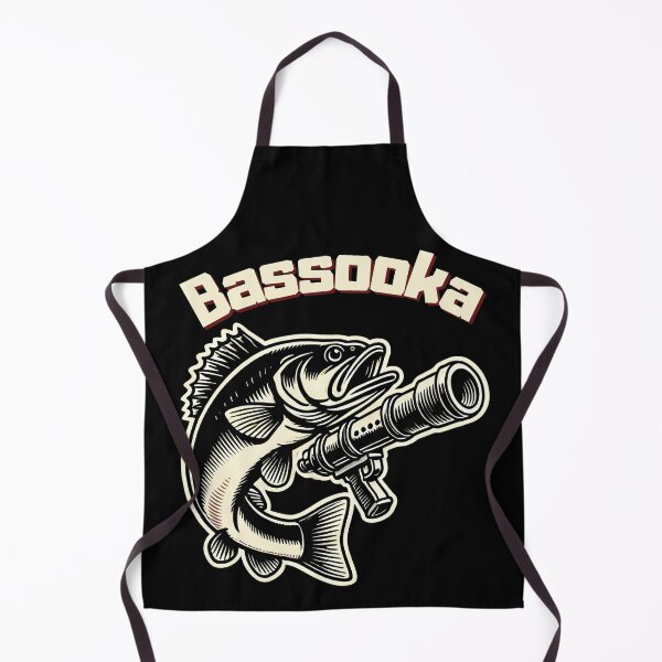 Item preview, Bass Fish Bassooka Funny Gift for Anglers with a sense of humor designed and sold by IceBathDESIGNS.