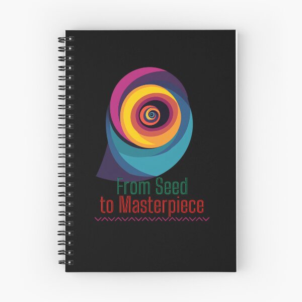 Item preview, Minimalist Spiral Design: Colorful Evolution of Creativity designed and sold by zax454.