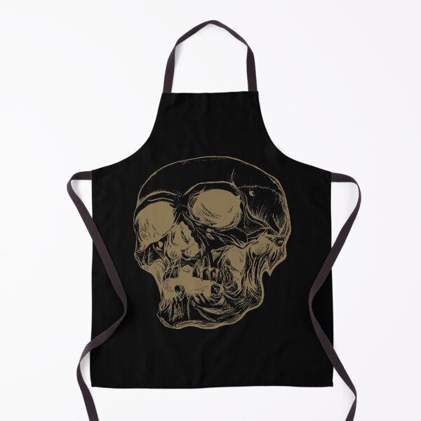 Item preview, Deformed Skull - Gold designed and sold by RowenaTmT.