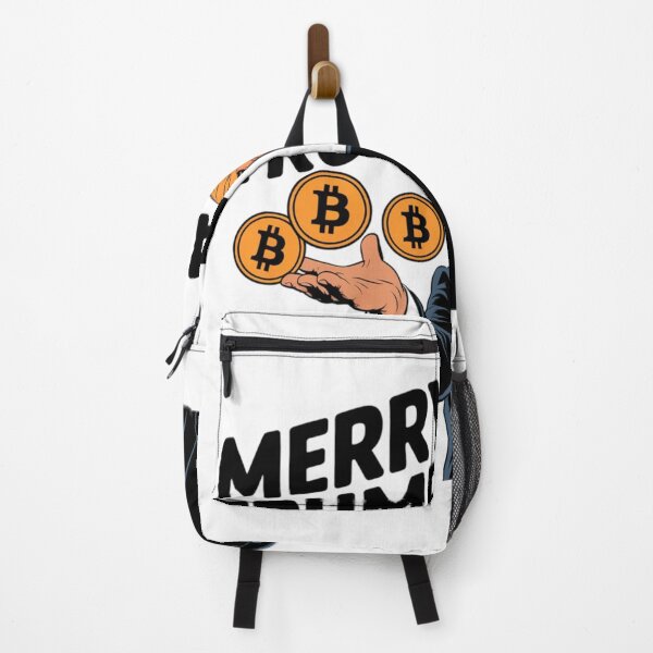 Item preview, Merry Trumpmas - Trump and Bitcoin Festive Parody designed and sold by liligo-art.