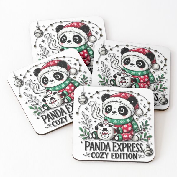 Item preview, Panda Express - Cozy Holiday Edition designed and sold by HopeLoom.